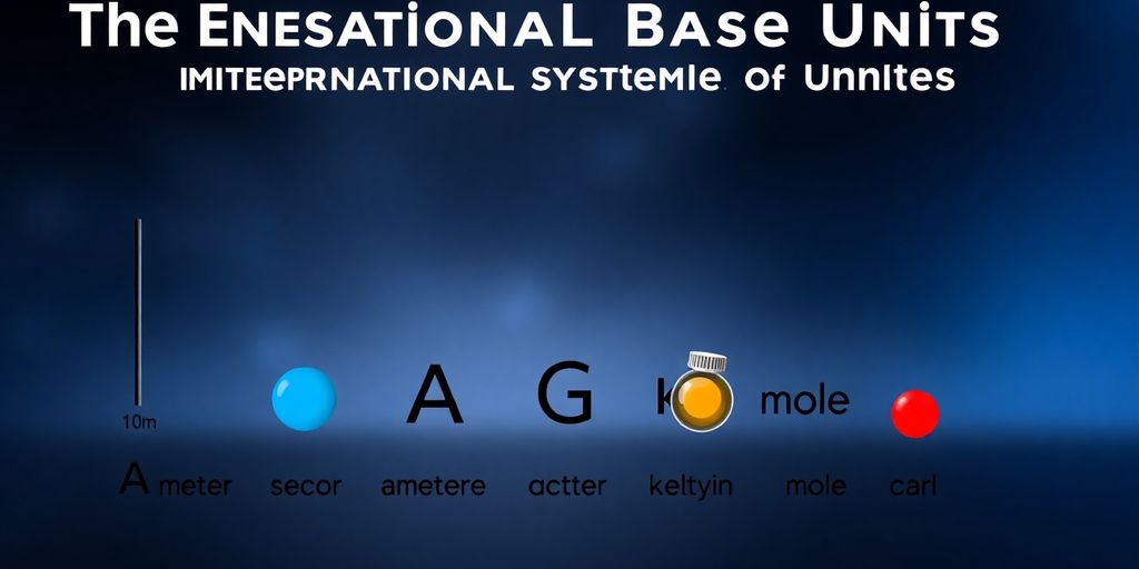 Die sieben Basiseinheiten des Internationalen Einheitensystems