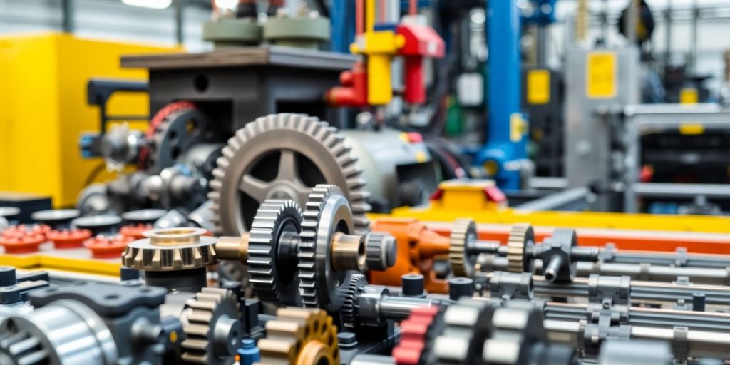 Industriewerkzeuge und Maschinen in der Fertigung